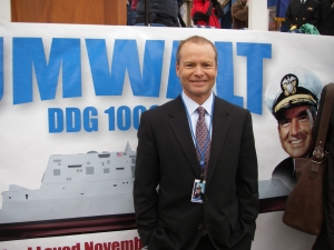 Roger at Zumwalt Dedication